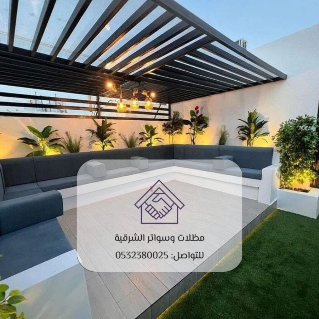 فريق متخصص لتركيب البرجولات الحديدية بدقة وجودة عالية