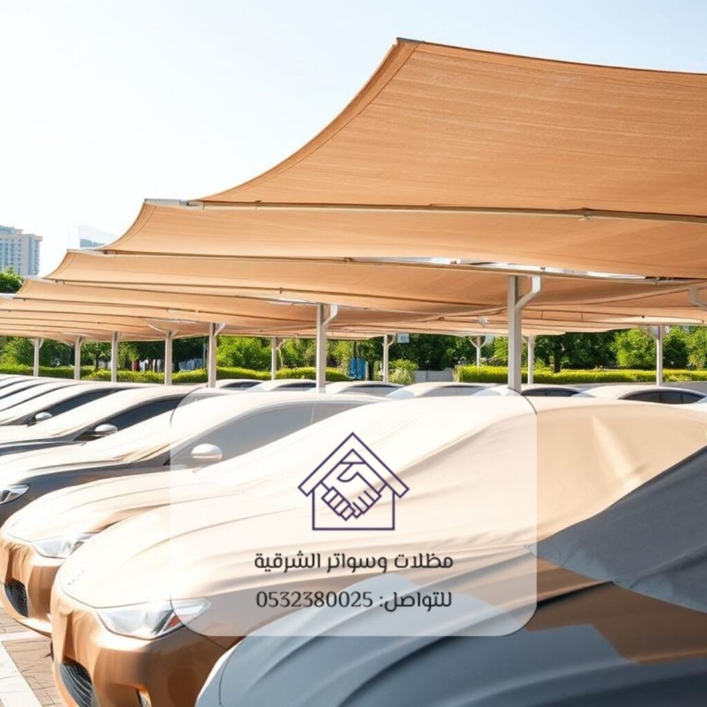 أسعار مظلات السيارات بالدمام