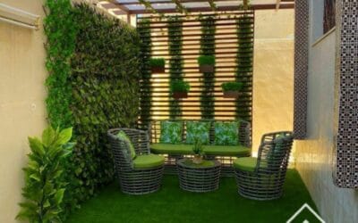 مظلات للحدائق الصغيرة