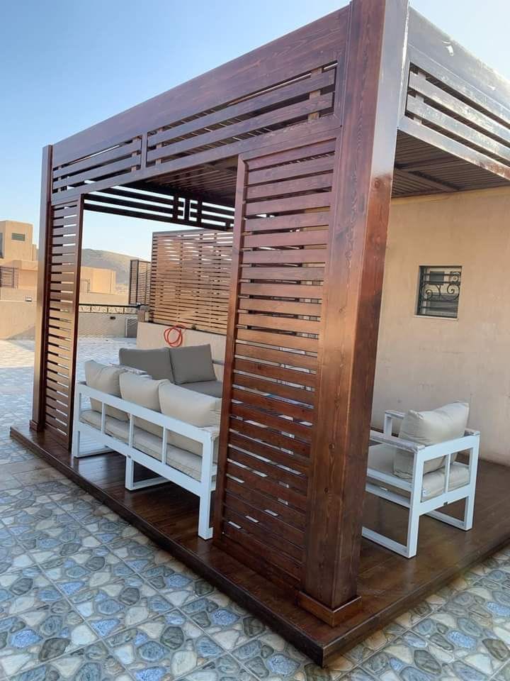 برجولات مودرن للفلل الشرقية