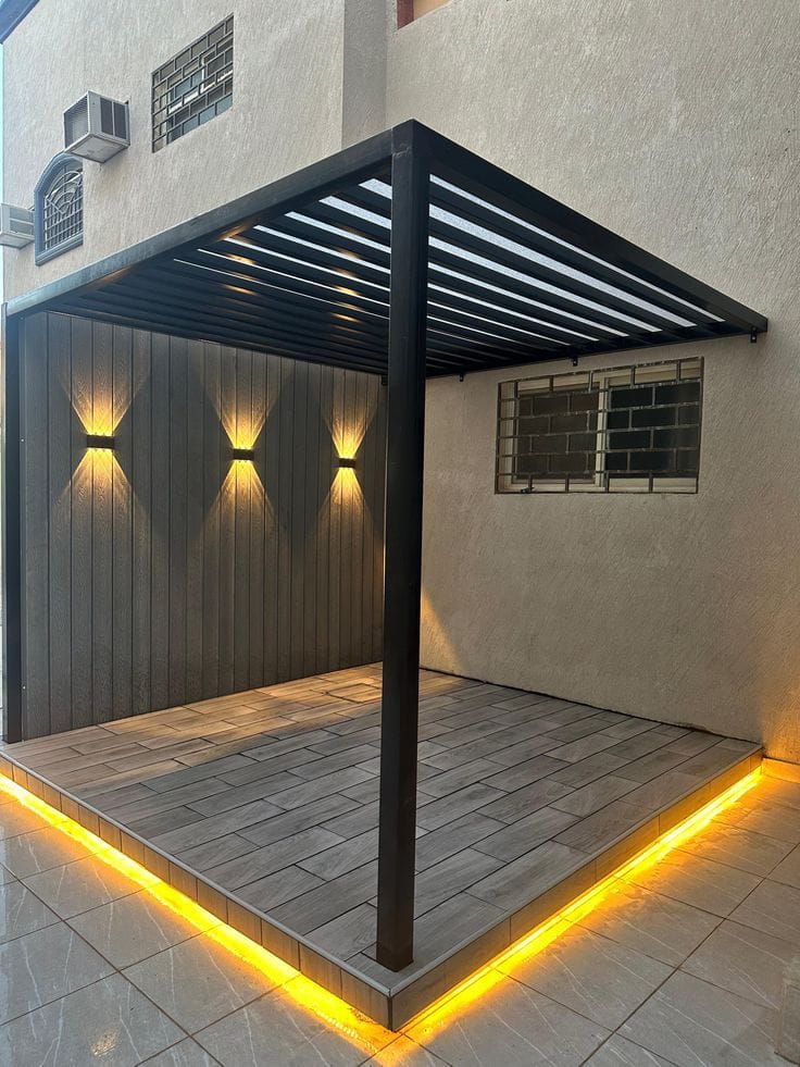 برجولات مودرن للفلل الشرقية